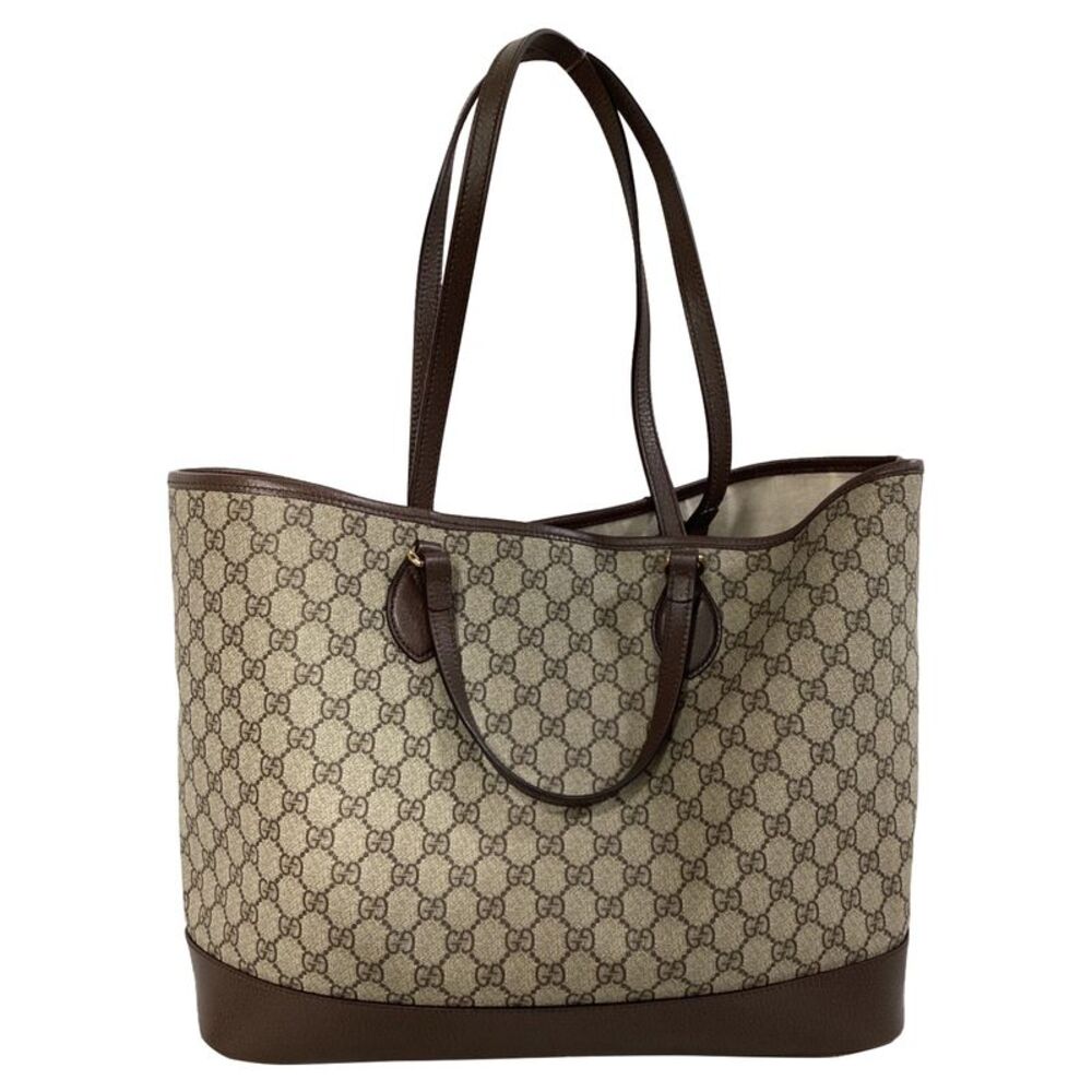 Gucci Brown and Cream Tote Bag - Picture 2 of 15